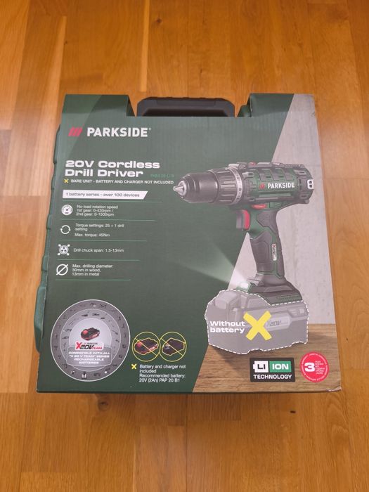 Filetantă/mașină găurit/înșurubat Parkside 20V nou garanție 3 ani