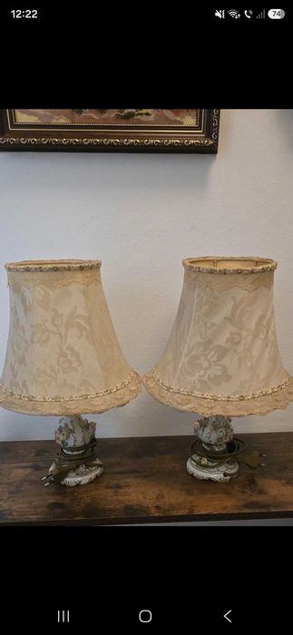 Set 2 veioze Capodimonte