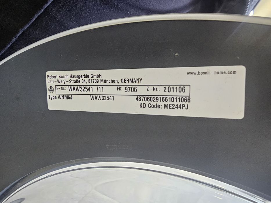 Пералня Bosch Serie 8 VarioPerfect кг А+++