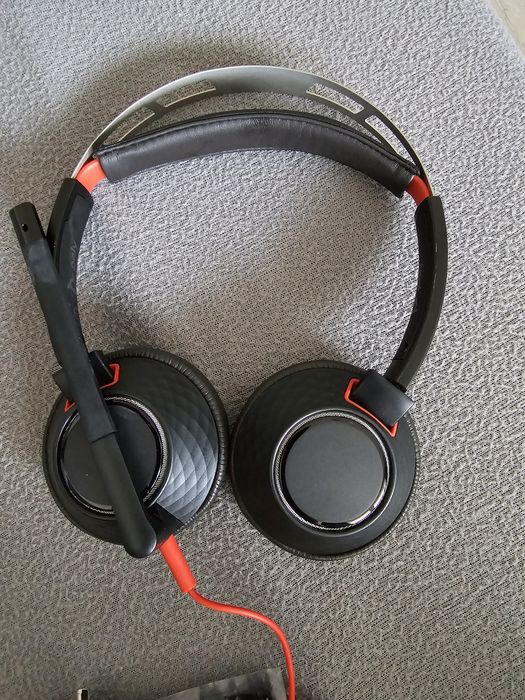 Casca Call Apeluri Center Plantronics Blackwire 5220, C5220, USB-A, Bi