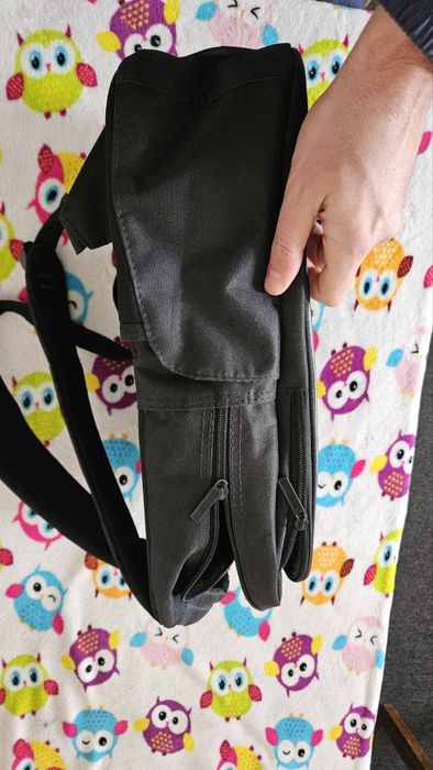 Стилна бизнес черна раница Paysafe