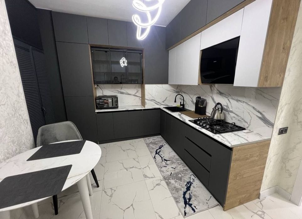 Кушбеги Новостройка Жк Соларис квартира 2х комнатная  мебель техника