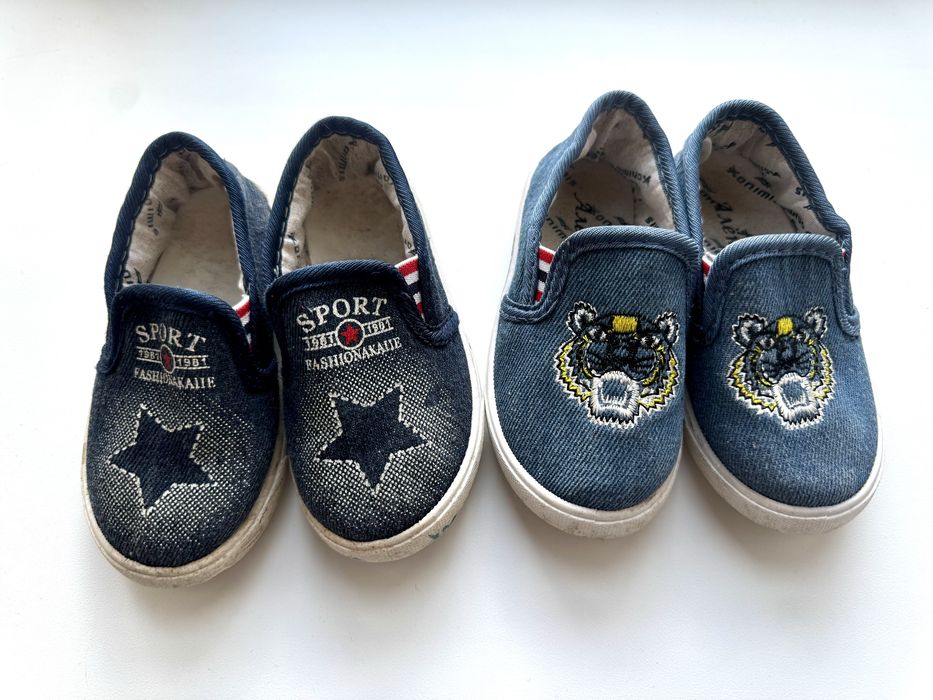 Детские слипоны (мокасины)