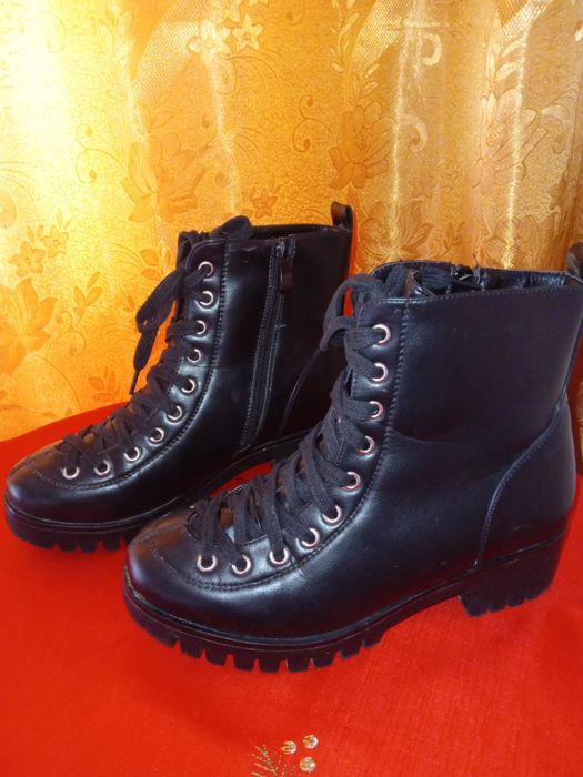 Botine de iarnă 36-38 cu toc scurt