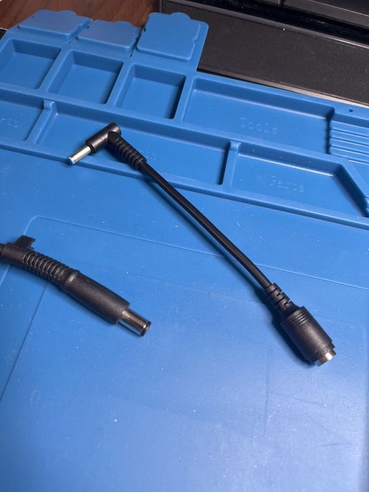 Incarcator HP 230 W , mufa groasa + adaptor mufa albastra (subtire)