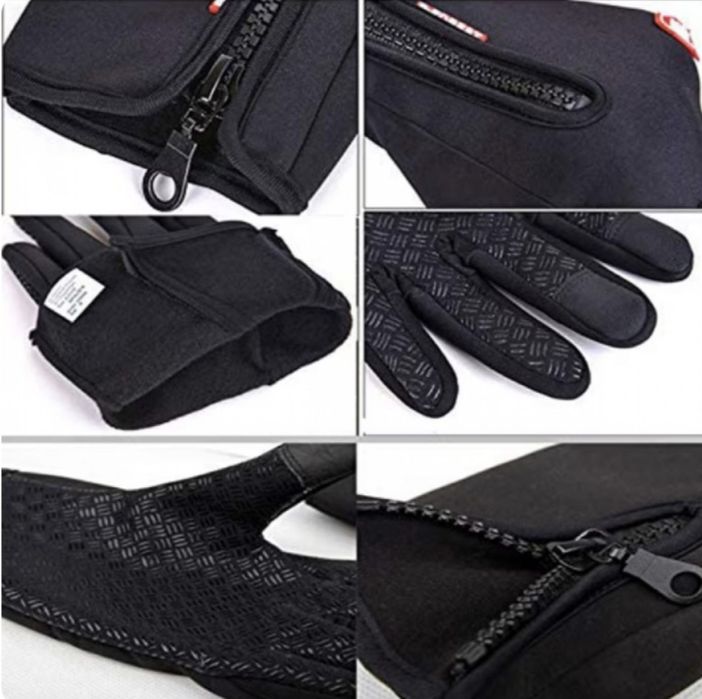 Ръкавици Vivva GLOVELO, размер S/М, L/XL, термо, Черен