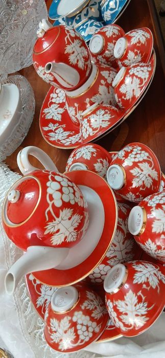 Сервиз чойнак пиела набор