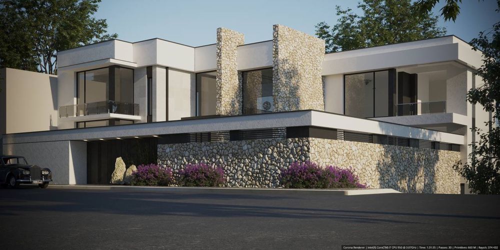 Продается шикарный дом на чайхане салом в стиле хай-тэк