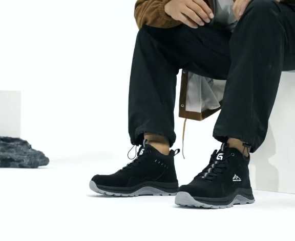 Защитные рабочие ботинки | спецобувь | металлический носок | новая