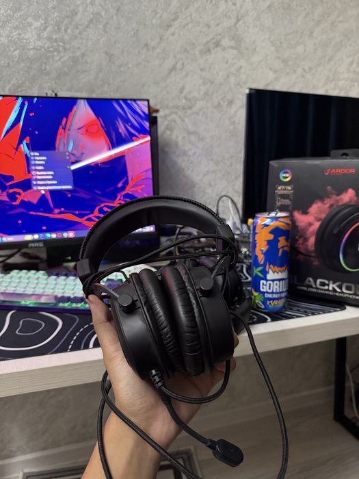 Наушники игровые Fifine H6 черный