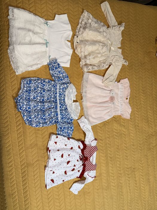 Платья для новорожденых