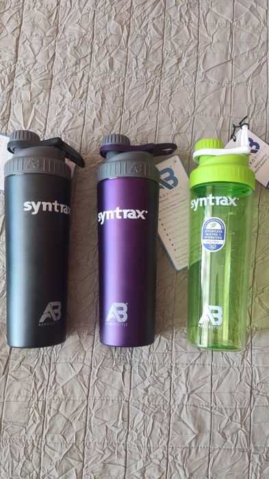 Бутилка за вода или шейкър Aero bottle Syntrax