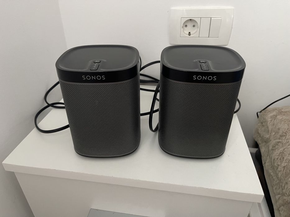 SONOS Play1 - set 2 buc, boxe smart , HIFI, active, wifi,
