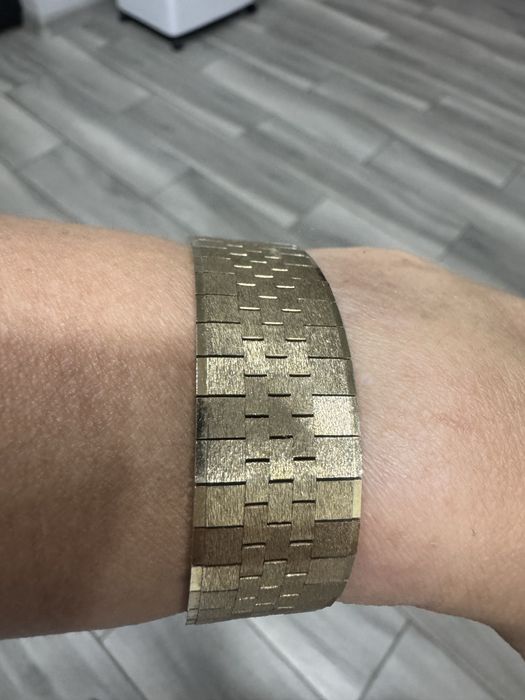 Bratari vechi sullate dublu strat aur 18 K