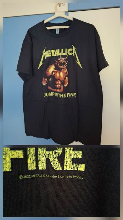 Чисто нови  лицензирани тениски на Metallica