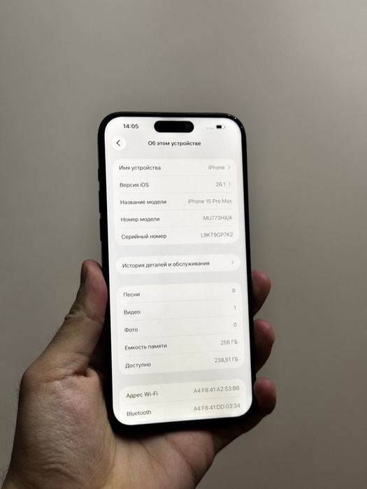 Iphone 15 Pro Max. 256гб. 10/10