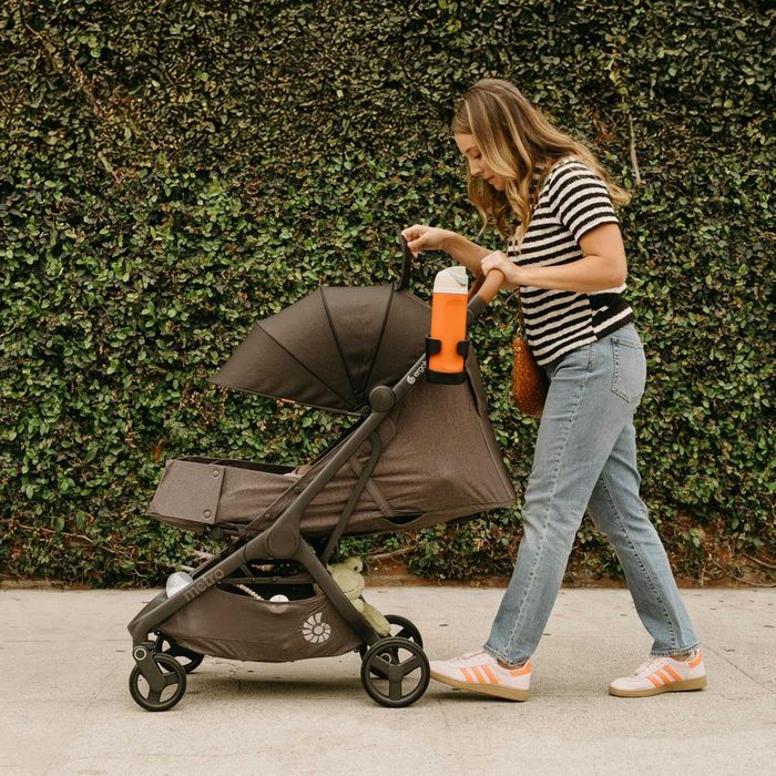 Ergobaby Metro3 Deluxe, Pearl Grey, бебешка/детска лятна количка, сив цвят, нова + аксесоари