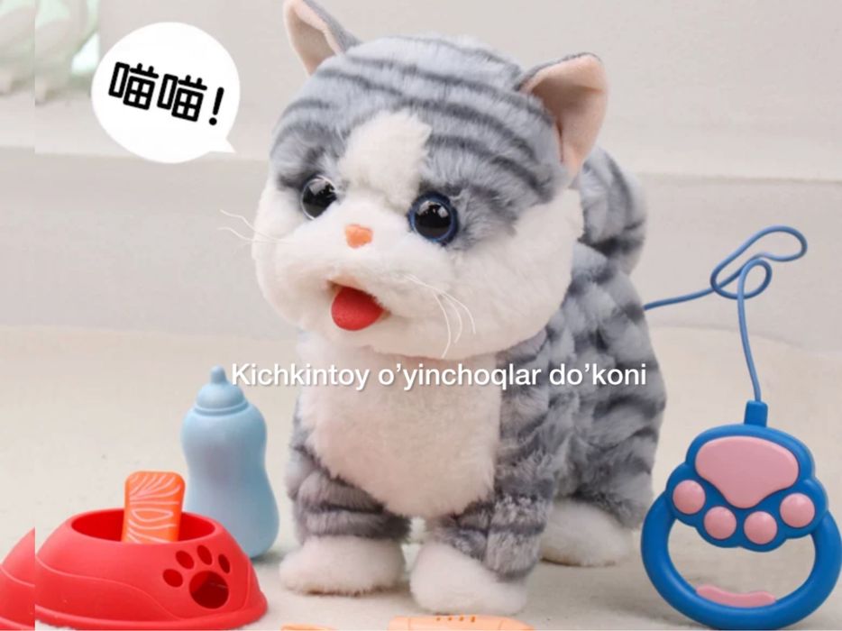 Говоряшая звуковой Кошка Игрушка Детский машина Самокат Samokat игрушк