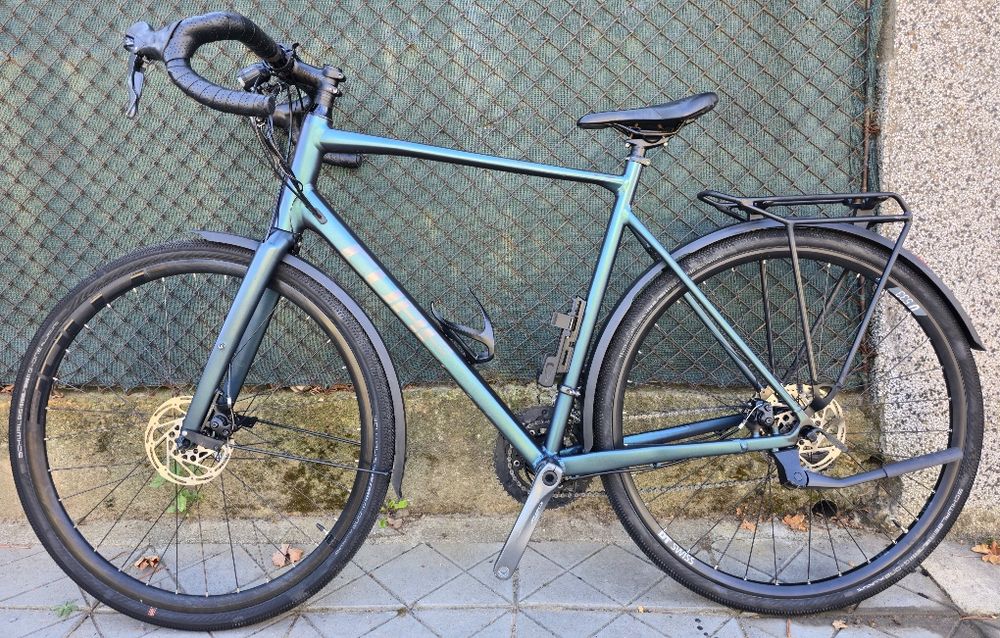 Cube Nuroad Superlite XL рамка Гравел велосипед Алуминиев Дискови спирачки 2х8 Claris Shimano Оборудван,  динамо главина