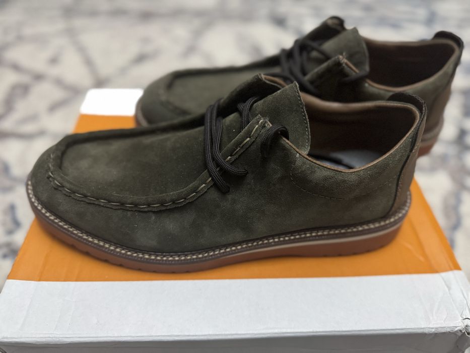 Мужская обувь RIEKER натуральный замш привозные