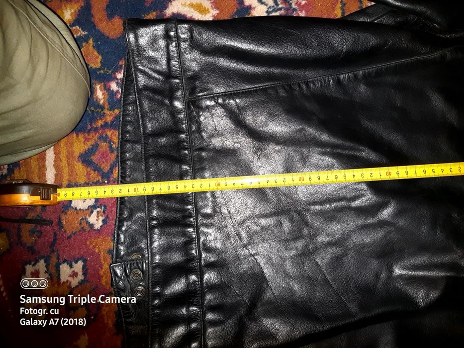 Jacheta piele moto xxl Russel Philip