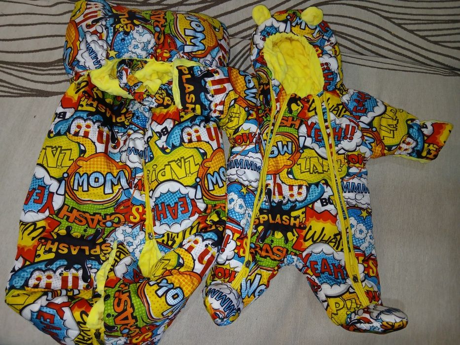 Продам комбинезон + конверт, размер 92