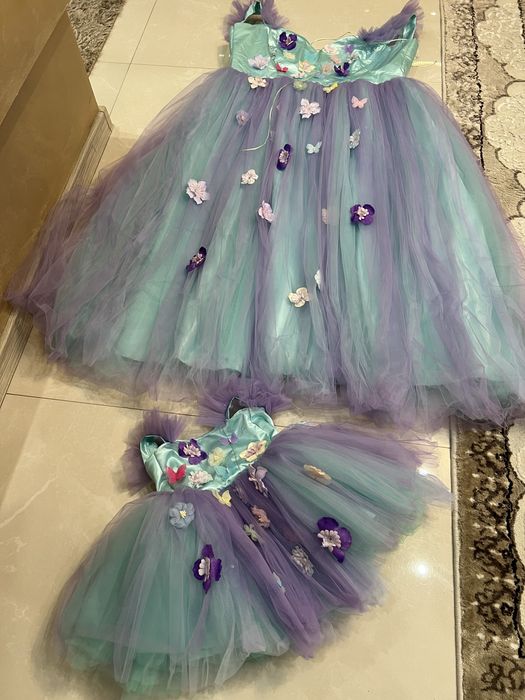 Рокля за мама и бебе