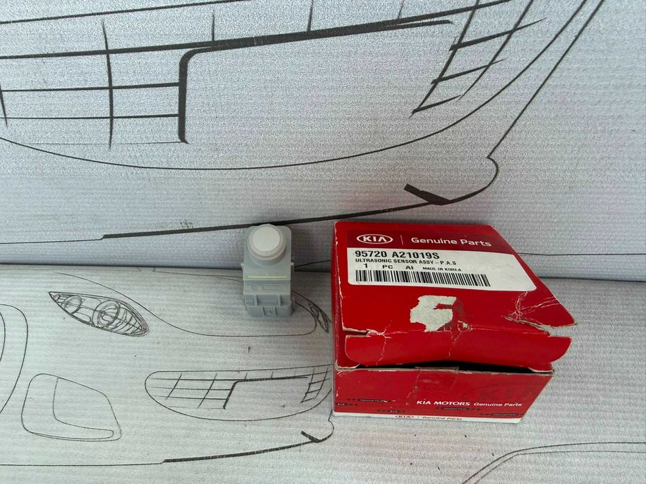 Senzor Parcare PDC Bara Față / Spate Kia Cee'd / Pro_Cee'd 2012-2018 Cod OEM 95720-A21019S (5D2)