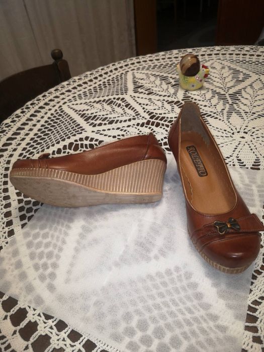 Дамски обувки естествена кожа