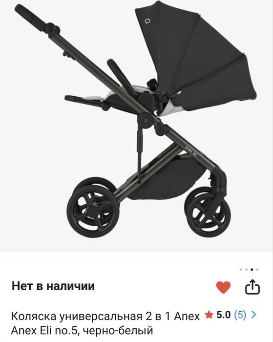 Продам коляску Anex-eli 2в1