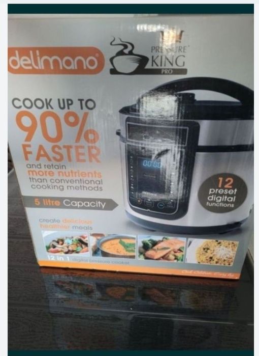 Multi cooker Multicooker Delimano nou nout 12 in 1 si 900 watts 5litri