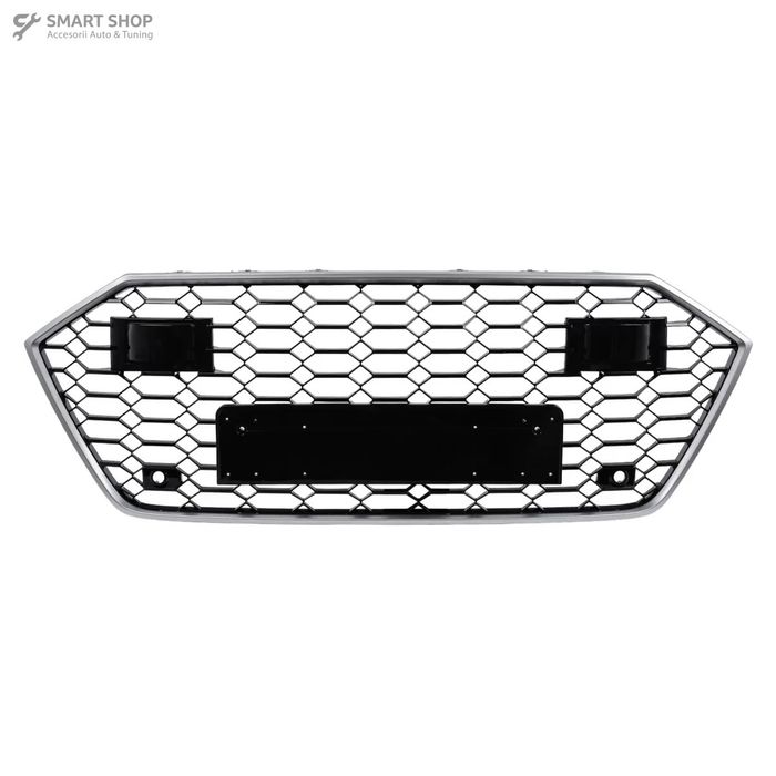 Grila Centrala Audi A7 4K (2018-) RS7 Design Argintiu