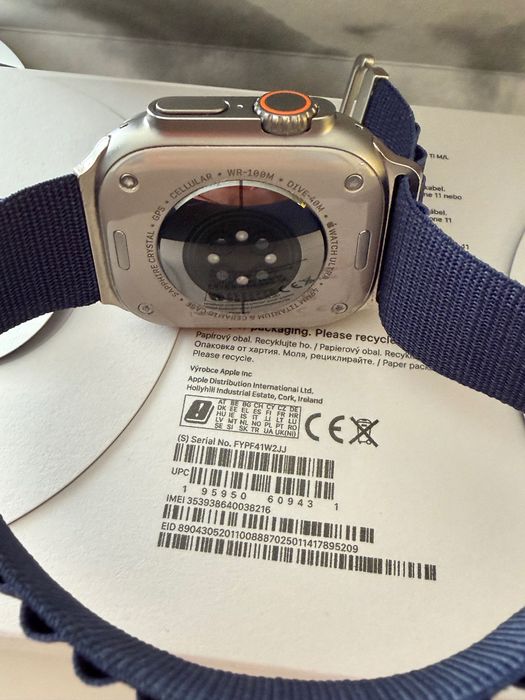 Продавам Apple watch Ultra 3 49mm
