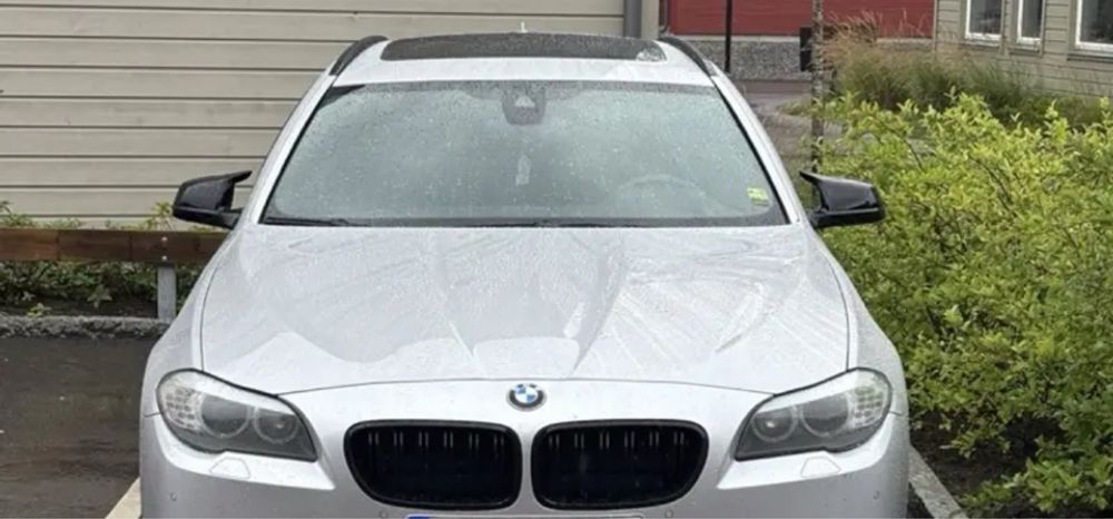 Капаци за огледала  черен лак за БМВ Ф10 Ф11 BMWF10 F11