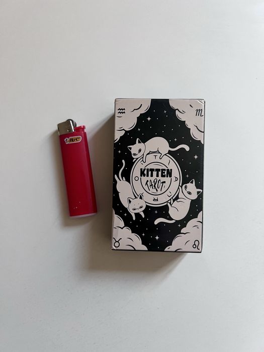 Котиковое Таро, мини колода, формат мини, Kitten Tarot