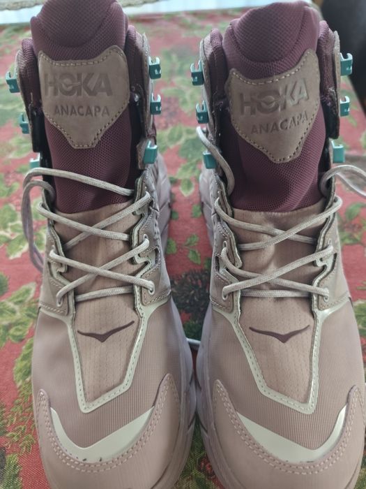 Ghete trekking dama Hoka Anacapa Mid GTX