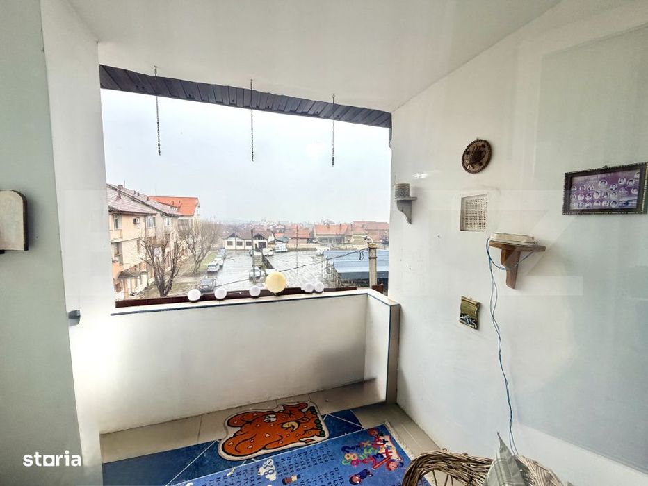 Apartament cu 3 camere, complet utilat – gata de mutare,Cugir,langa
