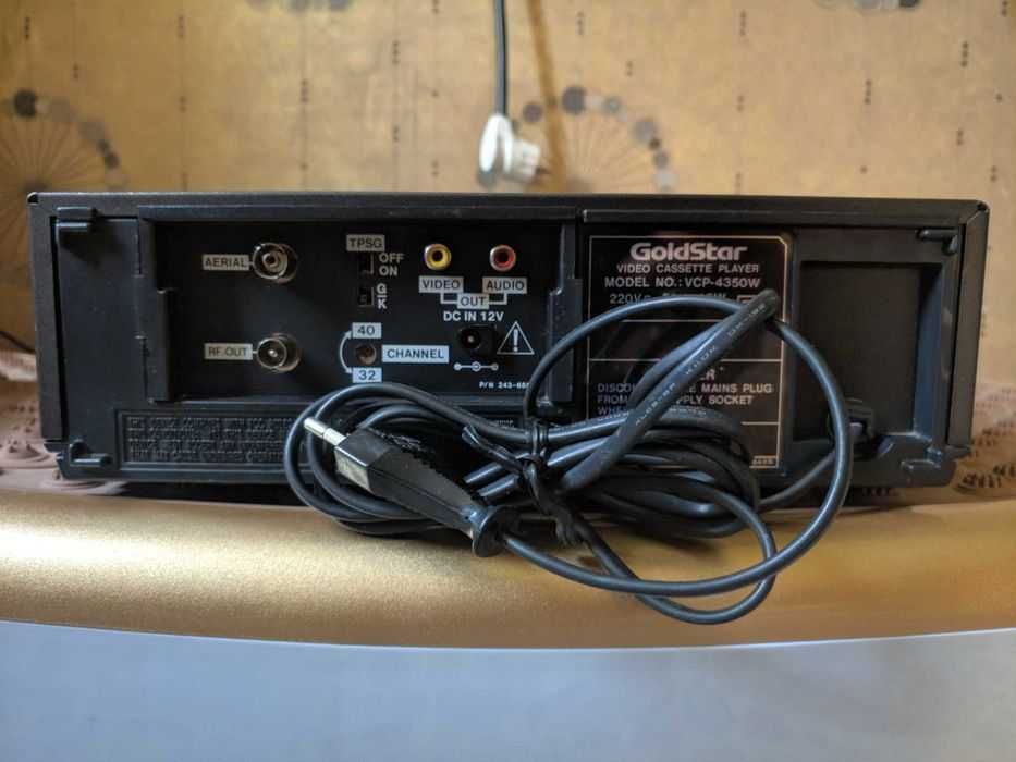 GoldStar VCP-4350W видеомагнитофон оцифровка учун