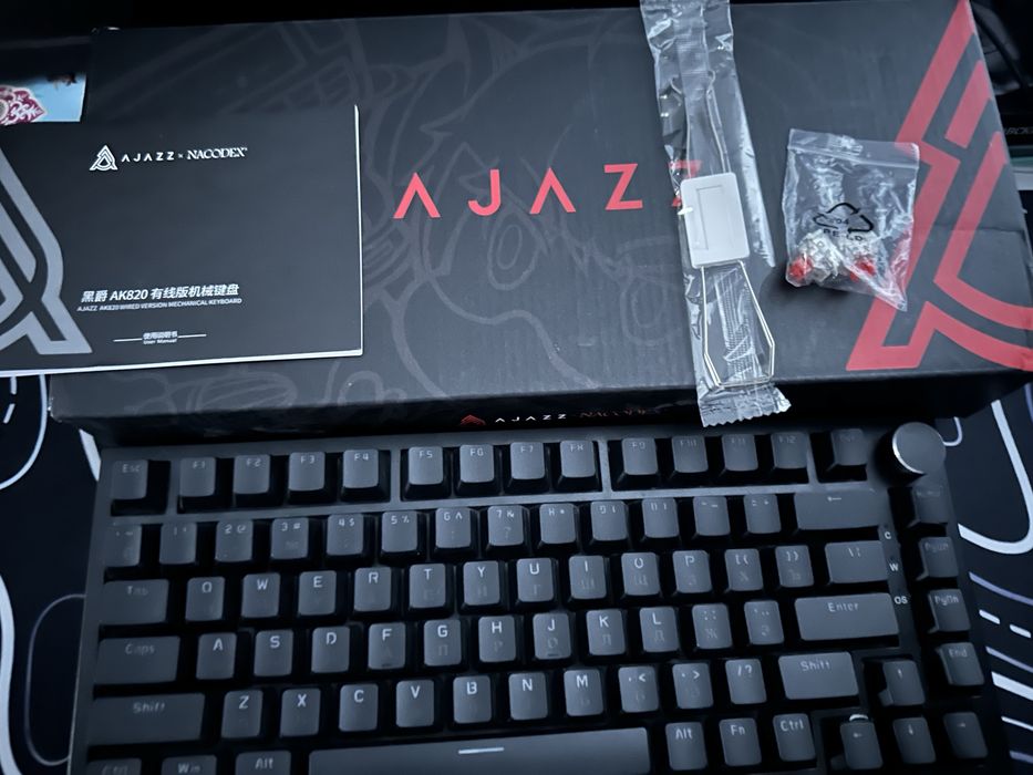 Клавиатура Ajazz AK820 (черная)