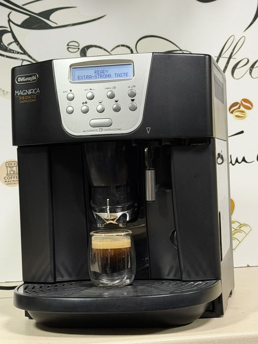 Кафемашина кафе автомат delonghi magnifica pronto с гаранция