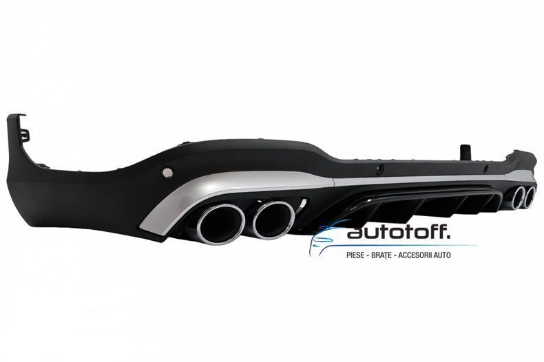 Difuzor bara spate compatibil Mercedes GLC X253 SUV Facelift (2019+) AMG43 Design