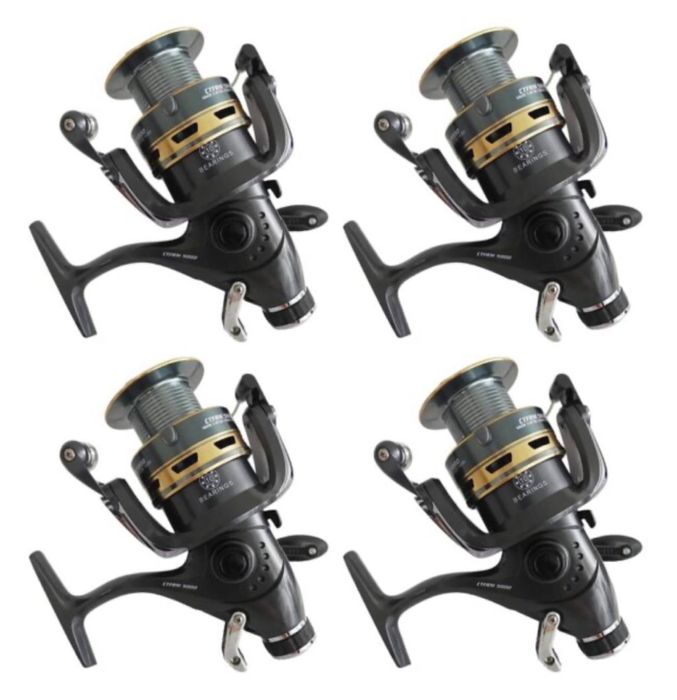 Set 4 mulinete Crap si Somn, Diamant Alb, Sirena CTFRM 5000