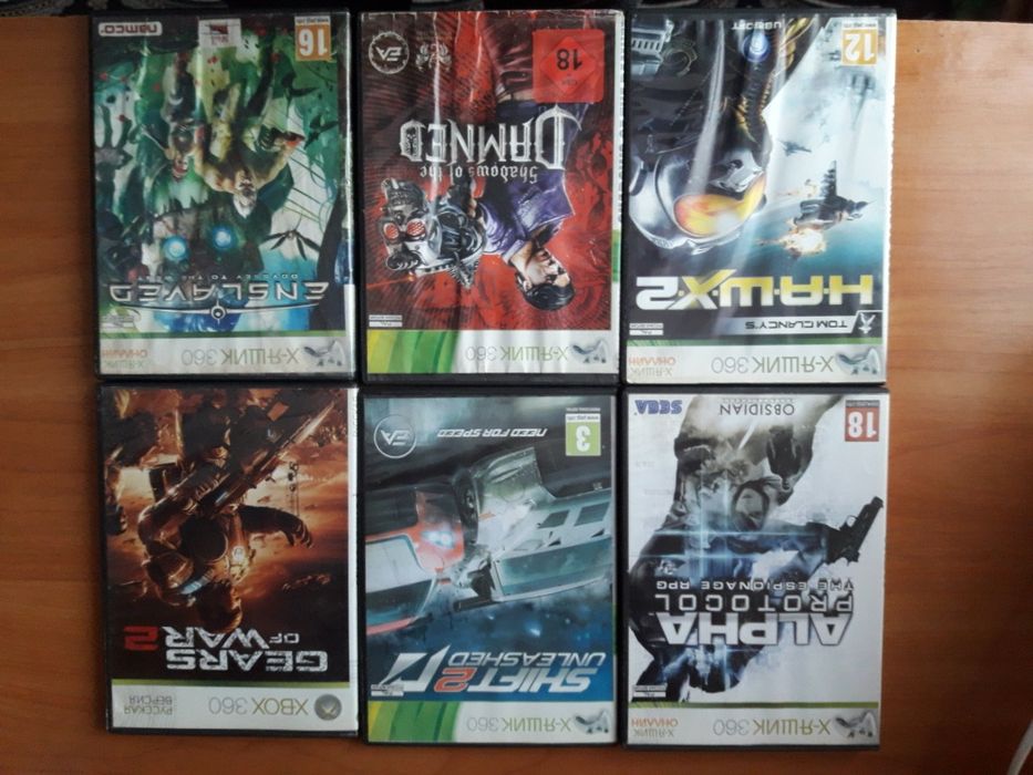 Диски на присатвку на x-box и ps4