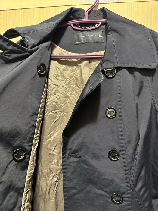 Тренчкот с колан Zara