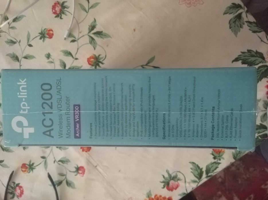 Продаётся новый роутер tp-link ac 1200