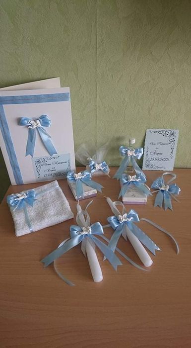 Всичко за Кръщенето-покани, подаръчета и комплекти