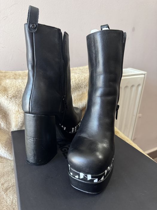 GHETE femei  KARL LAGERFELD  piele masura 36