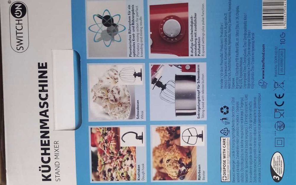 Robot de bucatarie 3.7l, 650W