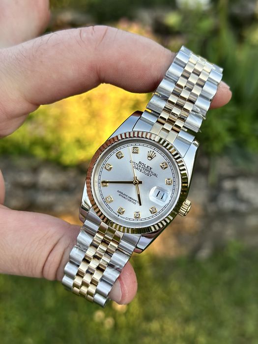 Rolex datejust 36,mm gray dial