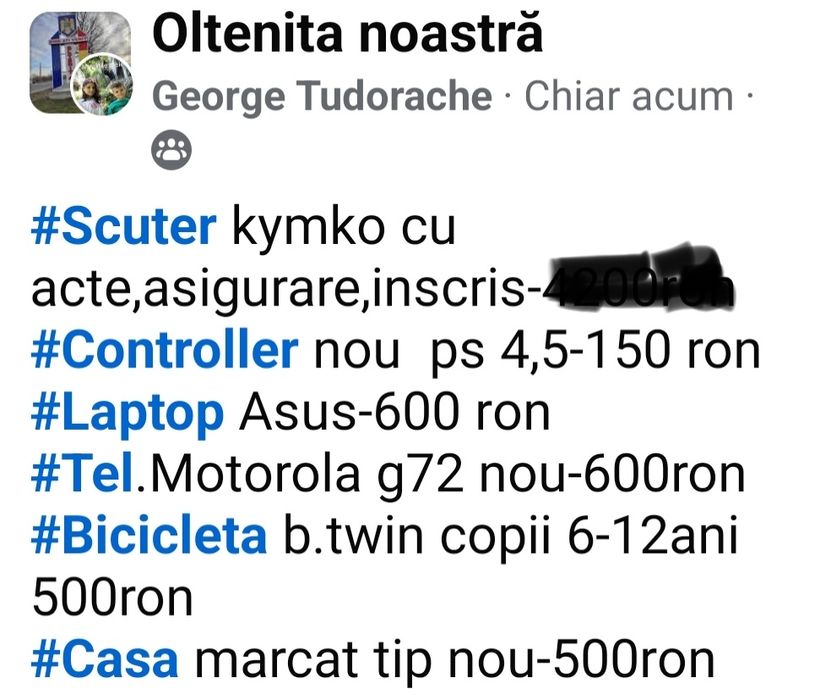Motoscuter de vanzare